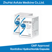 GMP Aprovado Ranitidine Hydrochloride Cápsulas